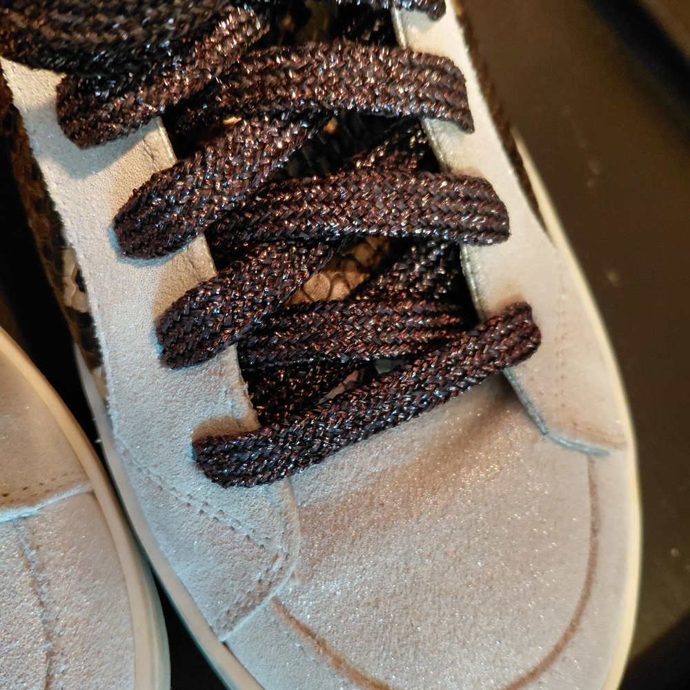 P448 Snake Print High-Top Sneakers - Picture 2 of 11